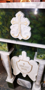 Ambão em Mármore Vitória Régia, Kronos e Carrara Italiano